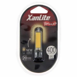 XANLITE - Ampoule RetroLED, Culot G9, 3,7W Cons. (420 Lumens), Lumière Blanche Chaud - ALG9400 -Pas Cher Ampoule LED Boutique 47378151 4
