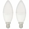 SUPRALED - Pack De 2 Ampoules LED (Flamme), Culot E14, Conso. 2,8W (eq. 25W), 250 Lumens, Blanc Chaud - PACK2LV250F -Pas Cher Ampoule LED Boutique 47378198 1