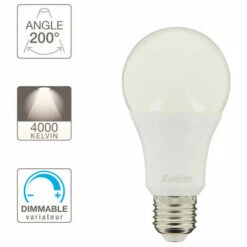 XANLITE - Ampoule LED Standard A70, Culot E27, 15W Cons. (100W Eq.), Blanc Neutre, Dimmable - EE1521GCWD -Pas Cher Ampoule LED Boutique 47378214 3