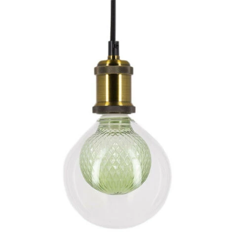 XANLITE - Ampoule Déco LED, Double Verre Vert, G125, Culot E27, 4W Cons. 2700K Blanc Chaud - RFDEB125DVGREEN 7 XANLITE - Ampoule Déco LED, Double Verre Vert, G125, Culot E27, 4W Cons. 2700K Blanc Chaud - RFDEB125DVGREEN – Image 5