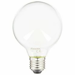 XANLITE - Ampoule LED G80 Opaque, Culot E27, Conso. 6,5W, 806 Lumens, Blanc Neutre - RFE806B80OCW