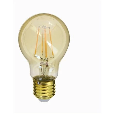 XANLITE - Ampoule LED (A60) / Vintage Au Verre Ambré, Culot E27, 3,8W Cons. (30W Eq.), 350 Lumens, Lumière Blanc Chaud - RFDE400GA 3 XANLITE - Ampoule LED (A60) / Vintage Au Verre Ambré, Culot E27, 3,8W Cons. (30W Eq.), 350 Lumens, Lumière Blanc Chaud - RFDE400GA