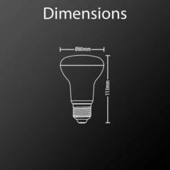 XANLITE - Ampoule LED R80, Culot E27, 11,5W Cons. (75W Eq.), Lumière Blanc Neutre - ALR80CW -Pas Cher Ampoule LED Boutique 47378309 4