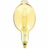 XANLITE - Ampoule LED Giant (BT180) / Vintage Au Verre Ambré, Dimmable, Culot E27, 8W Cons. (60W Eq.), 800 Lumens, Lumière Blanc Chaud - RFDGE500BT18AD