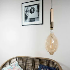 XANLITE - Ampoule LED Giant (BT180) / Vintage Au Verre Ambré, Dimmable, Culot E27, 8W Cons. (60W Eq.), 800 Lumens, Lumière Blanc Chaud - RFDGE500BT18AD -Pas Cher Ampoule LED Boutique 47378333 3