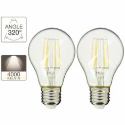 XANLITE - Lot De 2 Ampoules A60 - CuLot E27 - Retro-LED - PACK2RFE470GCW -Pas Cher Ampoule LED Boutique 47378336 3