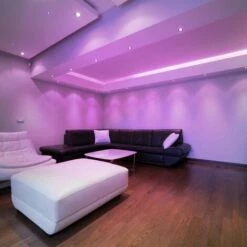 XANLITE - Ampoule LED Spot, Culot GU10, 4,2W Cons. (27W Eq.), Lumière Blanc Chaud Ou Lumière RVB Avec Sa Télécommande - SGRVBRW -Pas Cher Ampoule LED Boutique 47378347 3