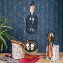 XANLITE - Ampoule LED (ST64) Edison / Vintage Au Verre Fumé, Culot E27, 4W Cons. (23W Eq.), 230 Lumens, Lumière Blanc Chaud - RFDE400STF -Pas Cher Ampoule LED Boutique 47378354 4