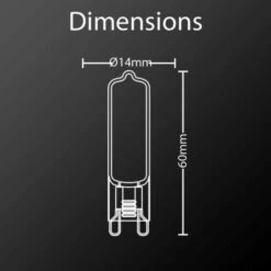 XANLITE - Pack De 2 Ampoules RetroLED, Culot G9, 3,7W Cons. (400 Lumens), Lumière Blanche Chaud - PACK2ALG9400 -Pas Cher Ampoule LED Boutique 47378355 3