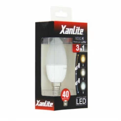 XANLITE - Ampoule LED Flamme, Culot E14, 6W Cons. (40W Eq.), CCT Température De Lumière Variable 2700k - 6000k - SV40FCCT -Pas Cher Ampoule LED Boutique 47378356 4