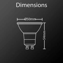 XANLITE - Ampoule LED Spot Dimmable, Culot GU10, 6,5W Cons. (50W Eq.), Lumière Blanc Chaud - VG50SD -Pas Cher Ampoule LED Boutique 47378362 3