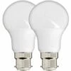 XANLITE - Lot De 2 Ampoules LED A60, Culot B22, 10W Cons. (60W Eq.), Lumière Blanc Neutre - PACK2EB806GCW