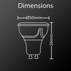 XANLITEPRO - Ampoule LED Spot, Culot GU10, 3,6W Cons. (280 Lumens), Lumière Blanc Chaud - PG35SLW -Pas Cher Ampoule LED Boutique 47378427 4