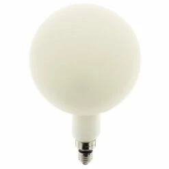XANLITE - Ampoule LED Déco éclairante Globe XXL Opaline Au Verre Lacté, Culot E27, 24W Cons. (185W Eq.), 3200 Lumens, Lumière Blanc Neutre - RFDGE3000B200OCW