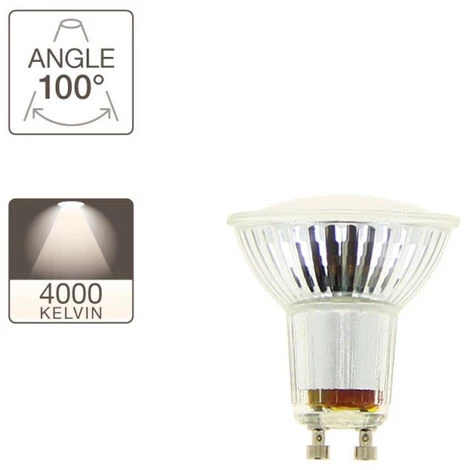XANLITE - Ampoule LED Spot, Culot GU10, 5,6W Cons. (50W Eq.), Lumière Blanc Neutre - MG450SCW 7 XANLITE - Ampoule LED Spot, Culot GU10, 5,6W Cons. (50W Eq.), Lumière Blanc Neutre - MG450SCW – Image 5