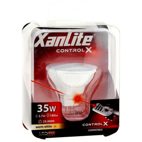 XANLITE - Ampoule LED Spots, Culot GU5.3, 2,7W Cons. (35W Eq.), Lumière Blanc Chaud - MM180ST 7 XANLITE - Ampoule LED Spots, Culot GU5.3, 2,7W Cons. (35W Eq.), Lumière Blanc Chaud - MM180ST – Image 5
