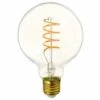 XANLITE - Ampoule LED (G95) / Vintage, Culot E27, 4W Cons. (28W Eq.), 300 Lumens, Lumière Blanc Chaud - RFDE280B95S -Pas Cher Ampoule LED Boutique 47378497 1