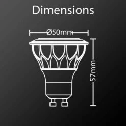 SUPRALED - Ampoule LED (Spot), Culot GU10, Conso. 7,2W (eq. 50W), 345 Lumens, Blanc Chaud - LG50WS -Pas Cher Ampoule LED Boutique 47378523 4