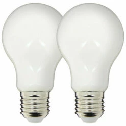 XANLITE - Pack De 2 Ampoules LED (A60), Culot E27, Conso. 8W (eq. 75W), 1055 Lumens, Blanc Neutre - PACK2RFE1055GOCWED