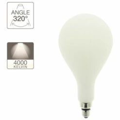 XANLITE - Ampoule LED Déco éclairante Poire Opaline Au Verre Lacté, Culot E27, 24W Cons. (185W Eq.), 3200 Lumens, Lumière Blanc Neutre - RFDGE3000GOCW 10 XANLITE - Ampoule LED Déco éclairante Poire Opaline Au Verre Lacté, Culot E27, 24W Cons. (185W Eq.), 3200 Lumens, Lumière Blanc Neutre - RFDGE3000GOCW -Pas Cher Ampoule LED Boutique 47378545 4