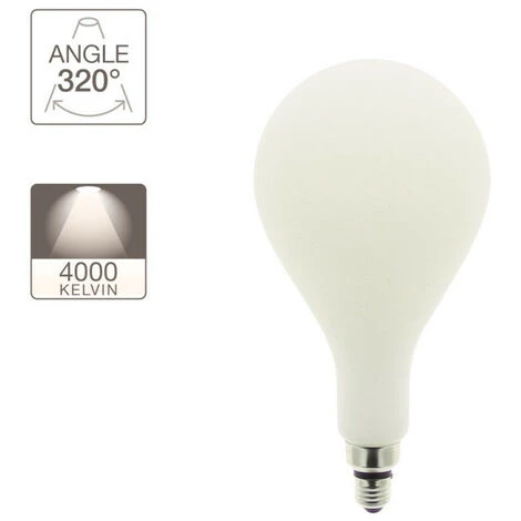 XANLITE - Ampoule LED Déco éclairante Poire Opaline Au Verre Lacté, Culot E27, 24W Cons. (185W Eq.), 3200 Lumens, Lumière Blanc Neutre - RFDGE3000GOCW 6 XANLITE - Ampoule LED Déco éclairante Poire Opaline Au Verre Lacté, Culot E27, 24W Cons. (185W Eq.), 3200 Lumens, Lumière Blanc Neutre - RFDGE3000GOCW – Image 4