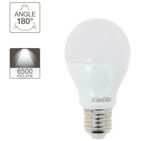 XANLITE - Ampoule LED A60, Culot E27, 11W Cons. (75W Eq.), Lumière Blanc Froid - EE1055GPW 6 XANLITE - Ampoule LED A60, Culot E27, 11W Cons. (75W Eq.), Lumière Blanc Froid - EE1055GPW – Image 4