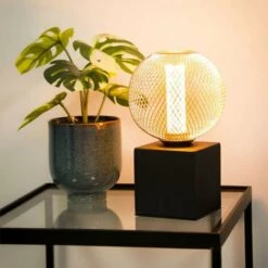 XANLITE - Ampoule Déco Cage Boule Cuivre, Culot E27, Hologramme, Blanc Chaud - RFDHE150BCAC -Pas Cher Ampoule LED Boutique 47378591 3