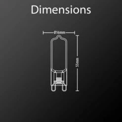 XANLITE - Ampoule LED G9, Culot G9, 3W Cons. (30W Eq.), Lumière Blanc Chaud - ALG9300 -Pas Cher Ampoule LED Boutique 47378602 3