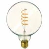 XANLITE - Ampoule LED G125, Culot E27, 4W Cons. (28W Eq.), Lumière Blanc Chaud - RFDE280B125S
