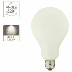 XANLITE - Ampoule Déco éclairante Opaline, Culot E27, 12W Cons. (100W Eq.), Blanc Neutre (4000K) - RFDMGE1521GOCW -Pas Cher Ampoule LED Boutique 47378661 5