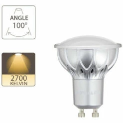 SUPRALED - Ampoule LED (Spot), Culot GU10, Conso. 4,2W (eq. 25W), 280 Lumens, Blanc Chaud - LG280S -Pas Cher Ampoule LED Boutique 47378669 3