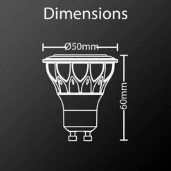 SUPRALED - Ampoule LED (Spot), Culot GU10, Conso. 4,2W (eq. 25W), 280 Lumens, Blanc Chaud - LG280S -Pas Cher Ampoule LED Boutique 47378669 4