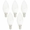 XANLITE - Lot X5 Ampoules LED Flamme, Culot E14, 5,5W Cons. (40 W éq), Lumière Blanc Chaud - PACK5EV470F -Pas Cher Ampoule LED Boutique 47378676 1