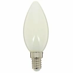 XANLITE - Ampoule à Filament LED Flamme, Culot E14, 4W Cons. (40W Eq.), Lumière Blanche Neutre - RFV470FOCW