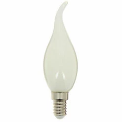 XANLITE - Ampoule à Filament LED Flamme Coup De Vent, Culot E14, 4W Cons. (40W Eq.), Lumière Blanche Neutre - RFV470FCOCW