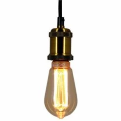 XANLITE - Ampoule LED Déco Hologramme EDISON Au Verre Ambré, Culot E27, 4W Cons., 200 Lumens, Lumière Blanc Chaud - RFDHE200STS -Pas Cher Ampoule LED Boutique 47378791 5
