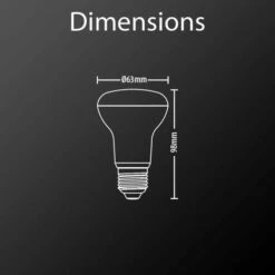 XANLITE - Ampoule LED R63, Culot E27, 9W Cons. (60W Eq.), Lumière Blanc Chaud - ALR63 -Pas Cher Ampoule LED Boutique 47378796 5