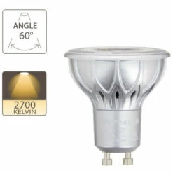 SUPRALED - Ampoule LED (Spot), Culot GU10, Conso. 4,8W (eq. 35W), 230 Lumens, Blanc Chaud - LG35WS -Pas Cher Ampoule LED Boutique 47378799 3