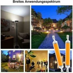 R7s 118mm Ampoule LED,Betterlife 00W Double Extrémité Lampe Linéaire J118 220V 3000 Lumen équivalent Halogène Blanc Naturel 4000K Pour Projecteur, Salon, Jardin,Non-Dimmable, Lot De 3 [Classe énergétique A++] -Pas Cher Ampoule LED Boutique 47590194 5