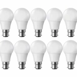 ECLAIRAGE DESIGN Lot De 10 Ampoules LED B22 9W Eq 60W 806m Blanc Chaud