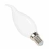Blanc Chaud - Ampoule Filament LED Flamme Opaque - E14 - BA35 - 2,5 W - SMD Epistar - Ecolife Lighting® - Blanc -Pas Cher Ampoule LED Boutique 512917 1