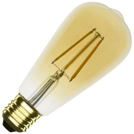 LEDKIA Ampoule LED E27 Filament Dimmable 5.5W ST64 Gold Big Lemon Blanc Neutre 4000K - 4500K - Blanc Neutre 4000K - 4500K 3 LEDKIA Ampoule LED E27 Filament Dimmable 5.5W ST64 Gold Big Lemon Blanc Neutre 4000K - 4500K - Blanc Neutre 4000K - 4500K