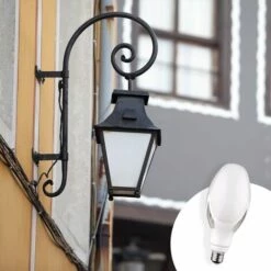 BARCELONA LED Ampoule Industrielle ED90 LED E27 40W | Blanc Froid -Pas Cher Ampoule LED Boutique 52859339 2