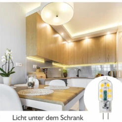 Ampoule Led Tomshine G4, 12V 3W, Equivalent A Une Lampe Halogene 30W, Blanc Chaud 3000K, 12 Packs -Pas Cher Ampoule LED Boutique 53468646 4
