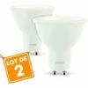 ARUM LIGHTING Lot De 2 Spots Ampoule LED GU10 5W Eq 40W | Température De Couleur: Blanc Chaud 2700K 1 ARUM LIGHTING Lot De 2 Spots Ampoule LED GU10 5W Eq 40W | Température De Couleur: Blanc Chaud 2700K -Pas Cher Ampoule LED Boutique 53616695 1