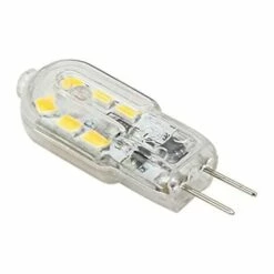 ZHUOXUAN Ampoule LED G4 Culot Double Broches G4 1.5W (équivalent à Une Ampoule Halogène 20W) Ampoule LED 12V Blanc Chaud 3000K, Convient Pour Plafond Paysager Sous éclairage Hockey Sur Glace Sur Le Comptoir, Lot De 10, Couvercle Transparent -Pas Cher Ampoule LED Boutique 54911984 4