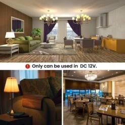 G4 Ampoules Halogènes à Culot à Deux Broches, 12V DC 12V Basse Tension 10W G4 Ampoules Halogènes Capsule Transparente, Blanc Chaud 2800K(paquet De 10)，Starlight -Pas Cher Ampoule LED Boutique 55041535 4