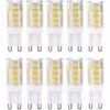 GUAZHUNIFR G9 LED Lampe Ampoules, Blanc Chaud 3000K 5W G9 LED Ampoule Lumiere équivalent Aux Ampoules Halogènes De 40 W 420 Lumens; Not Dimmable, Lot De 10 ，Guazhuni -Pas Cher Ampoule LED Boutique 55070101 1