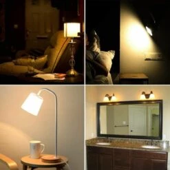 PERLE RARE Ampoules LED E27 12W 2700K Blanc Chaud équivalant à 120 W à Incandescence 1200 Lumens,Lot De 4 -Pas Cher Ampoule LED Boutique 55608057 5