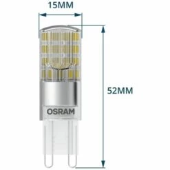 Osram Parathom LED Pin G9 2.6W 320lm - 827 Blanc Très Chaud | Équivalent 30W -Pas Cher Ampoule LED Boutique 55936789 3